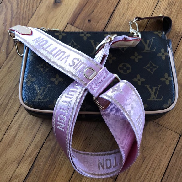 Adjustable wide pink fashion replacement strap - Picture 12 of 12